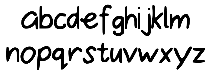 SugarLemonade Font LOWERCASE