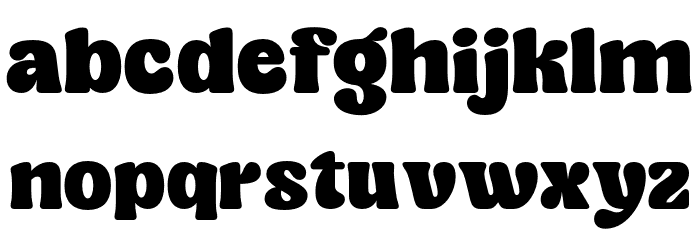 SugarPeachyDEMO-Black Font LOWERCASE