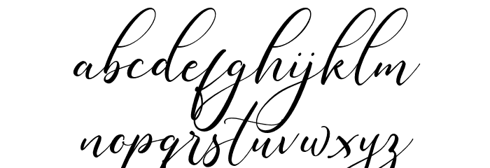 SugarberryFREE Font LOWERCASE