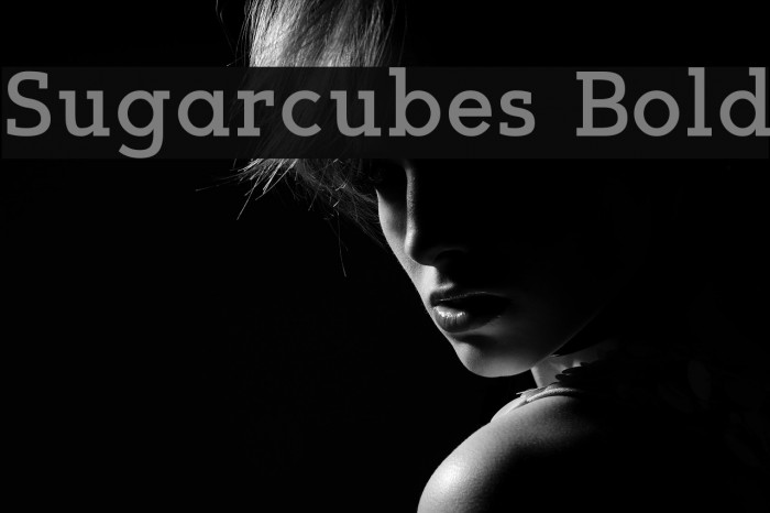 Sugarcubes Bold Font examples