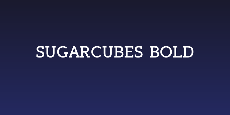 Sugarcubes Bold Social Header