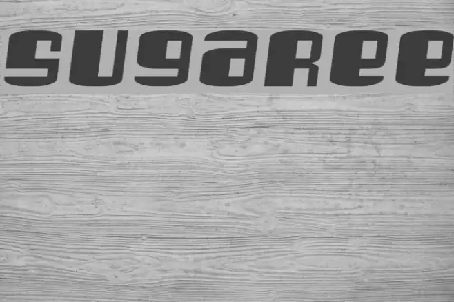 Sugaree Font examples