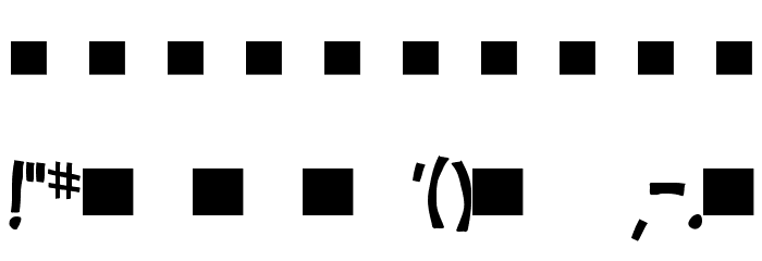Sugarfish Font OTHER CHARS