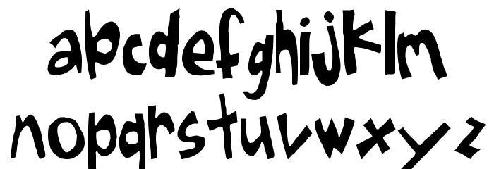 Sugarfish Font LOWERCASE
