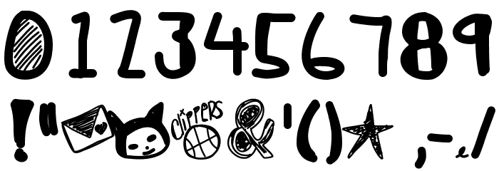 Sugarhill Font OTHER CHARS
