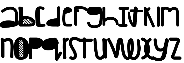 Sugarhill Font LOWERCASE