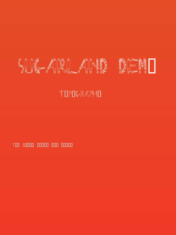 Sugarland Demo Poster