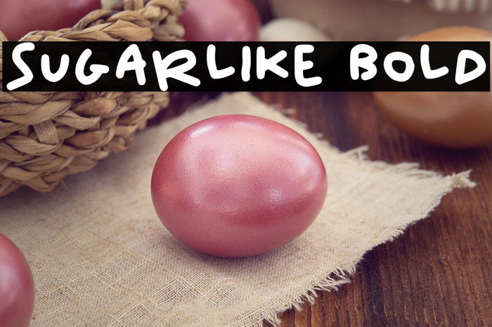 Sugarlike Bold Example 2