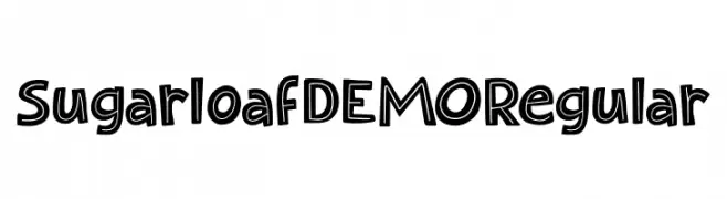 Sugarloaf DEMO Regular  Descarca Fonturi Gratis