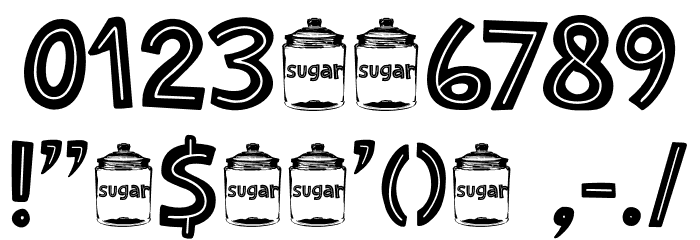 Sugarloaf DEMO Regular Font OTHER CHARS