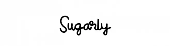 Sugarly  Frei Schriftart Herunterladen