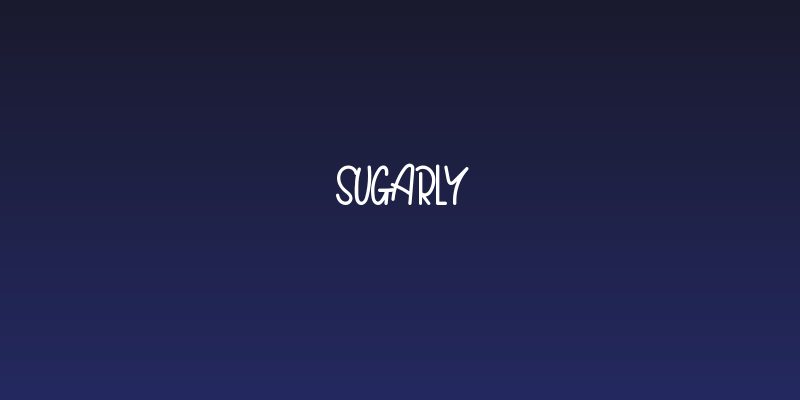 Sugarly Social Header