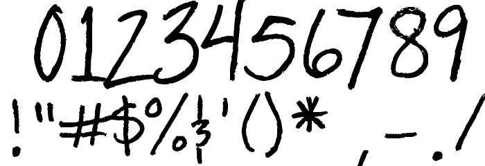 Sugarpie Font OTHER CHARS
