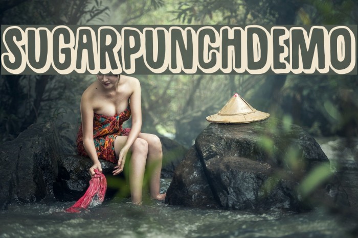 SugarpunchDEMO Font examples