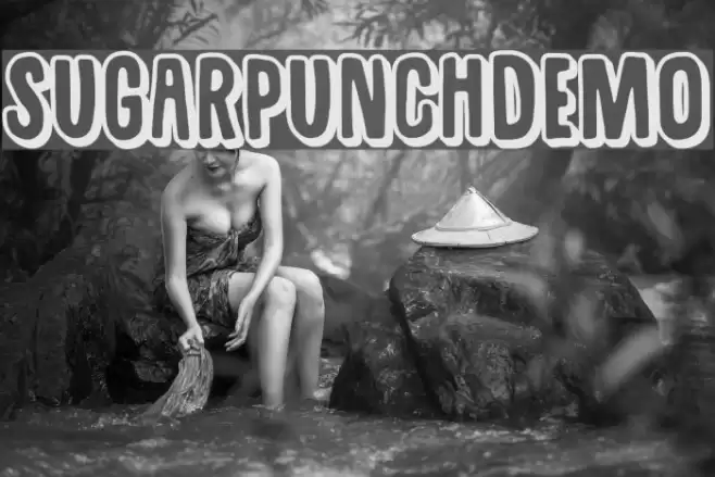 SugarpunchDEMO Font examples