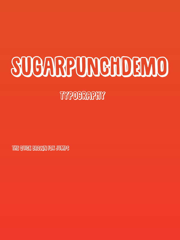 SugarpunchDEMO Poster