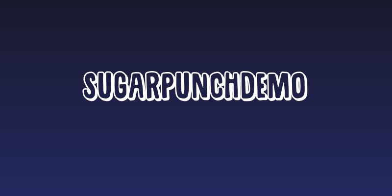 SugarpunchDEMO Social Header