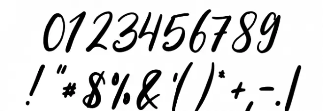 SugarstyleMillenial-Regular Font OTHER CHARS