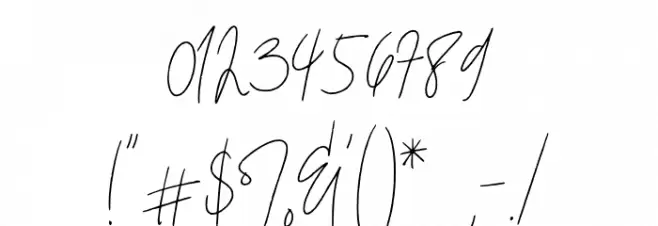 Sugeng Rawuh Font OTHER CHARS