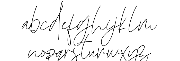 Sugeng Rawuh Font LOWERCASE