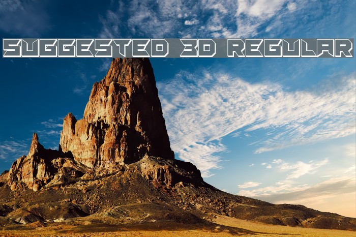 Suggested 3D Regular Example 2