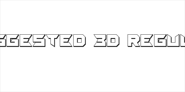 Suggested 3D Regular Logo