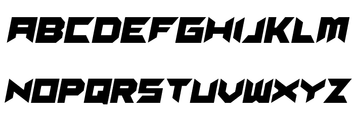 Suggested Italic Font LOWERCASE