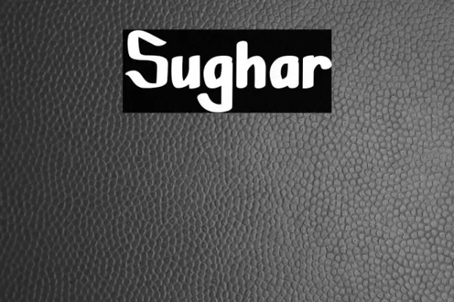 Sughar Font examples