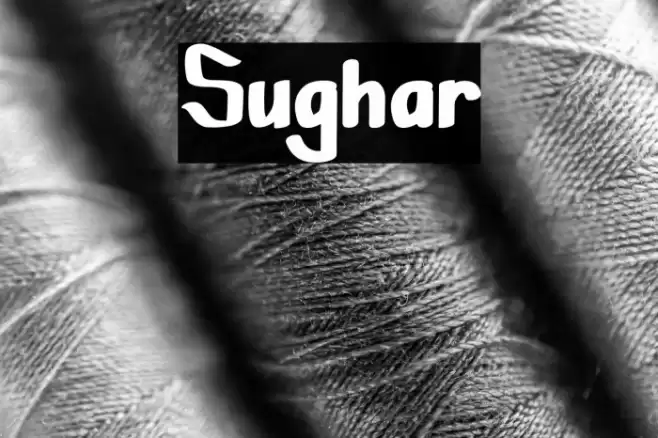 Sughar Font examples