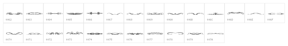 Sughayer Separates 15 Character Map