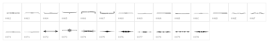 Sughayer Separates 6 Character Map