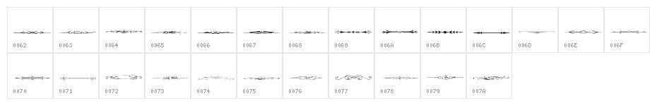 Sughayer Separates 7 Character Map
