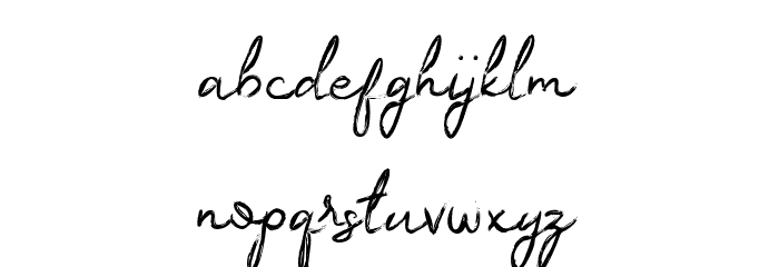 Sugih Janji Font LOWERCASE