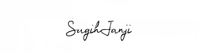 SugihJanji  Frei Schriftart Herunterladen