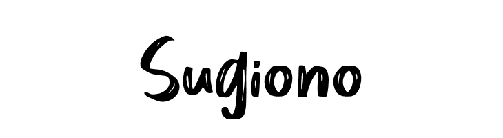 Sugiono  नि: शुल्क फ़ॉन्ट्स डाउनलोड