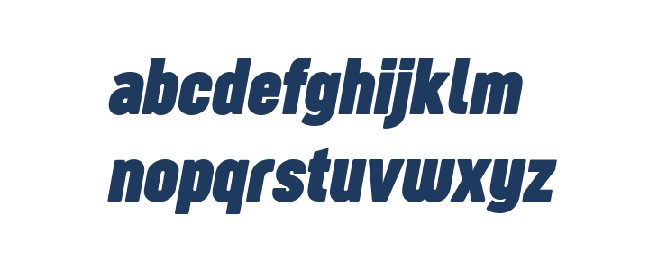Sugo Pro Classic Trial Bold Italic Lowercase