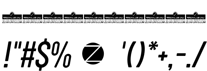 Sugo Pro Classic Trial Light Italic Font OTHER CHARS
