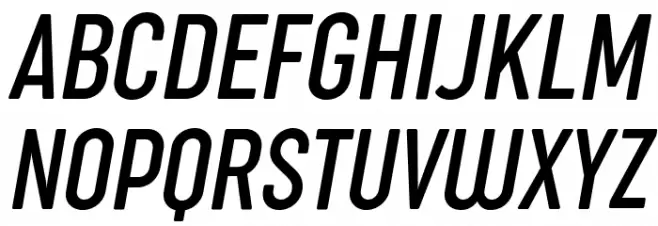 Sugo Pro Classic Trial Light Italic Font Litere mari