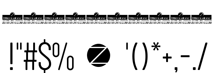 Sugo Pro Display Trial ExtraLight Font OTHER CHARS