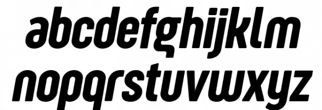 Sugo Pro Display Trial Italic Fonte MINÚSCULAS