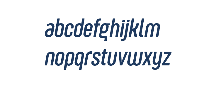 Sugo Pro Display Trial Light Italic Lowercase