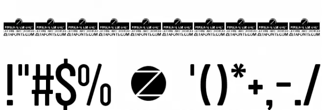 Sugo Pro Display Trial Light Font OTHER CHARS