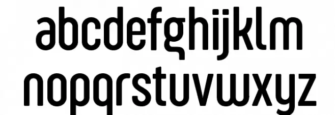Sugo Pro Display Trial Light Font LOWERCASE