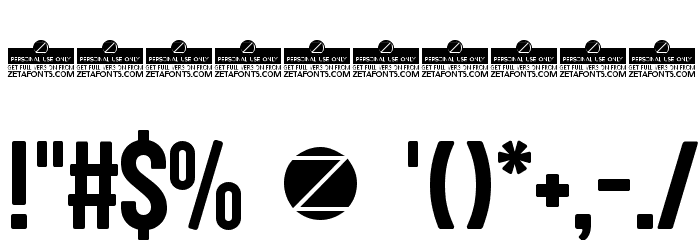 Sugo Pro Display Trial Regular Font OTHER CHARS