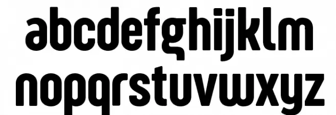 Sugo Pro Display Trial Regular Schriftart Kleinbuchstaben