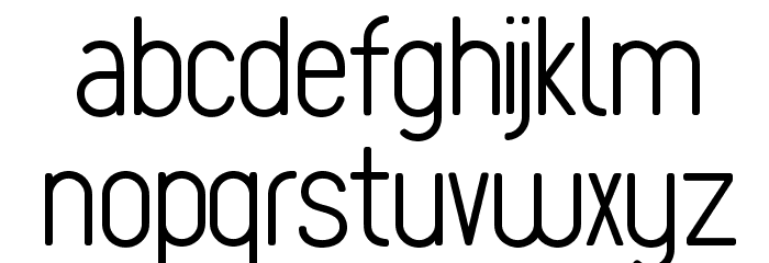 Sugo UltraLight Font LOWERCASE