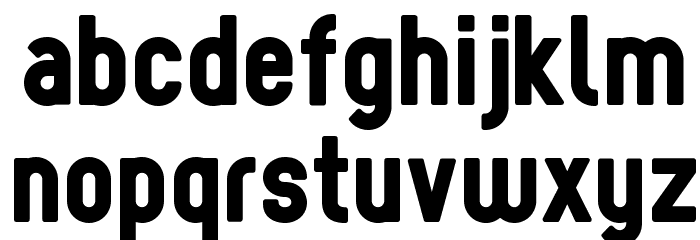 Sugo Font LOWERCASE