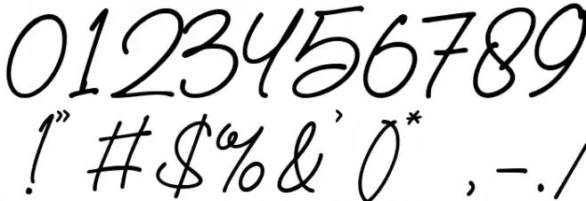 Suhayla Font OTHER CHARS