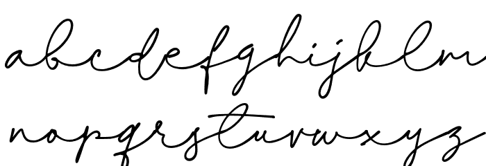 Suhayla Font LOWERCASE