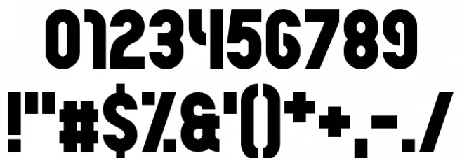 Sui Coward Font OTHER CHARS